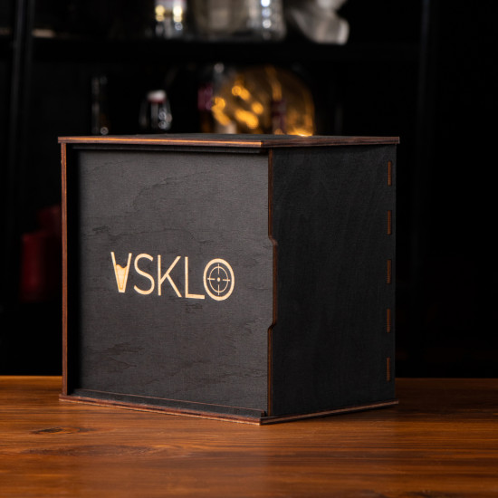 Чарка з кулею - Куля - Пакування з підставкою