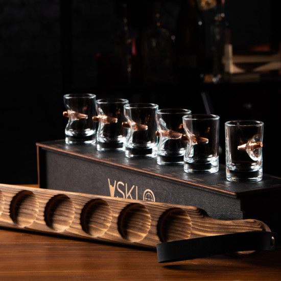 Чарка з кулею - Куля - Пакування з підставкою