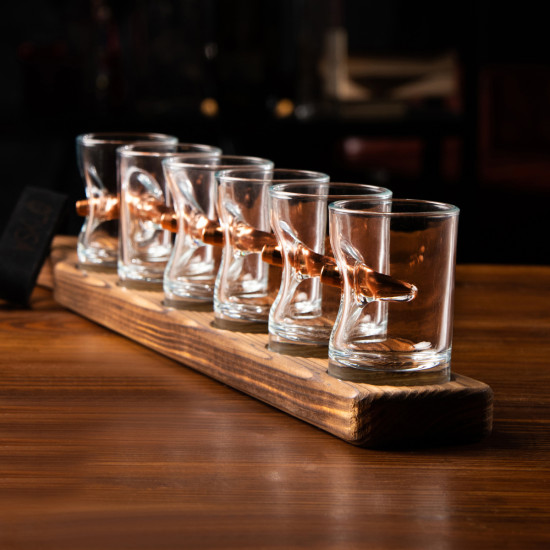 Чарка з кулею - Куля - Пакування з підставкою