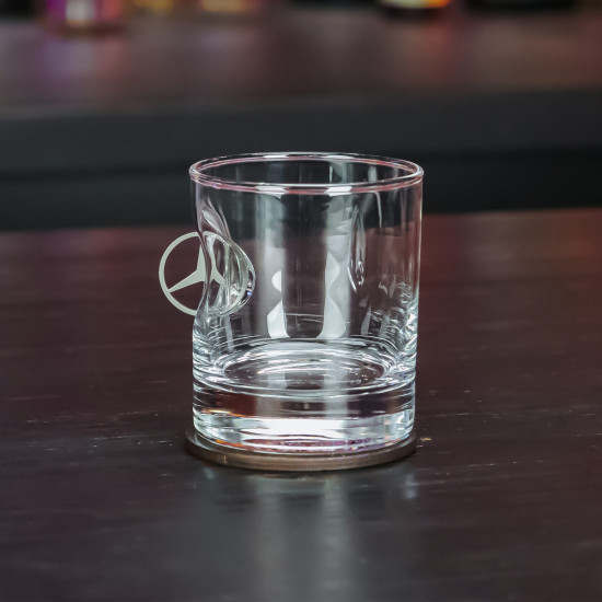 Набір склянок для віскі зі вставкою Mercedes - 4 - Автомобільна вставка